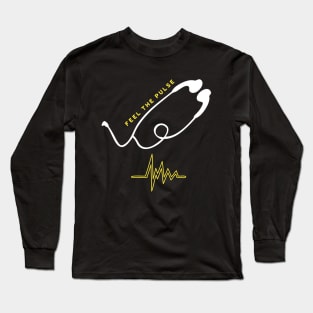 WaveSync: Feel the Pulse Everywhere Long Sleeve T-Shirt